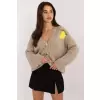 Sweter Damski Model MI-SW-2108.92 Beige - Italy Moda