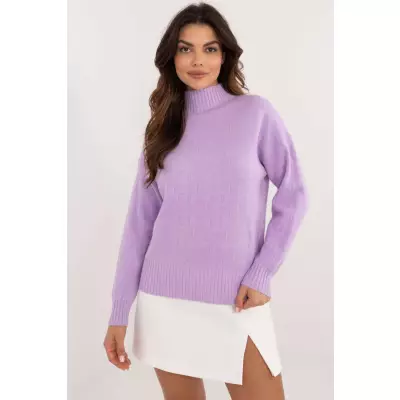 Sweter Damski Model AT-SW-2339.54 Light Violet - AT