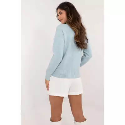 Sweter Damski Model AT-SW-2339.54 Light Blue - AT