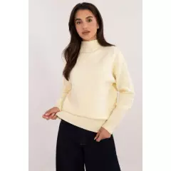 Sweter Damski Model AT-SW-2339.54 Light Yellow - AT