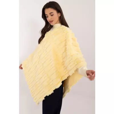 Sweter Ponczo Model AT-PN-2347.88 Light Yellow - AT