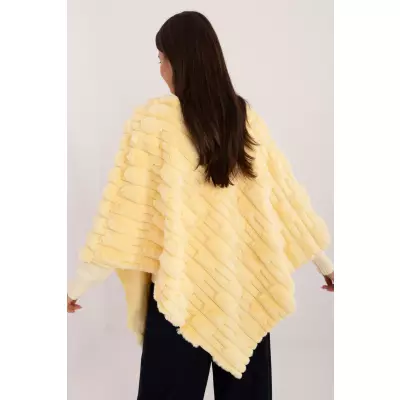 Sweter Ponczo Model AT-PN-2347.88 Light Yellow - AT