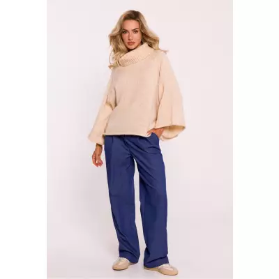 Golf Damski Model MOE822 Beige - Moe