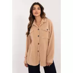 Koszula Damska Model DHJ-KS-15115.81 Camel - Italy Moda