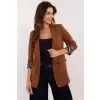 Marynarka Model DHJ-MA-18657.94 Light Brown - Italy Moda