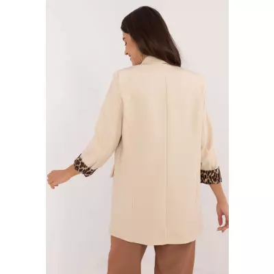 Marynarka Model DHJ-MA-18657-1.86 Light Beige - Italy Moda