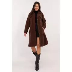 Koszula Damska Model DHJ-KS-19806.12X Brown - Italy Moda