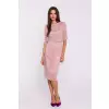 Sukienka Model S379 Powder Pink - Stylove