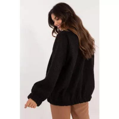 Sweter Kardigan Model DHJ-NA-A8500.11P Black - Italy Moda