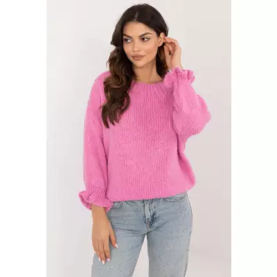 Sweter Damski Model MI-SW-2912.10X Pink - Italy Moda