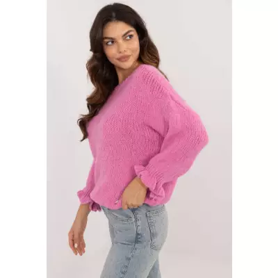 Sweter Damski Model MI-SW-2912.10X Pink - Italy Moda