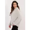 Sweter Damski Model TW-SW-BI-25002.88P Light Grey - Och Bella