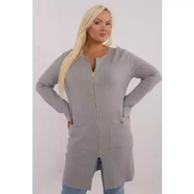 Sweter Damski Model PM-SW-PM793.01 Grey - Factory Price