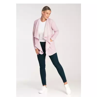 Sweter Kardigan Model M1043 Pink - Figl