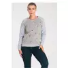 Bluza Damska Model M1046 Grey - Figl