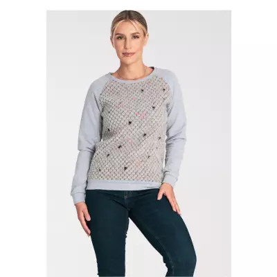 Bluza Damska Model M1046 Grey - Figl