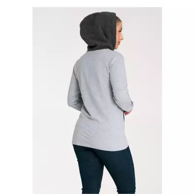 Bluza Damska Model M1045 Dark Grey - Figl