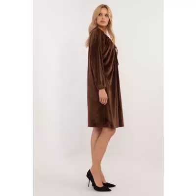 Sukienka Model DHJ-SK-19890.86P Brown - Italy Moda