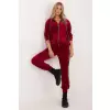 Spodnie Komplet Model DHJ-KMPL-9137.25 Bordo - Italy Moda