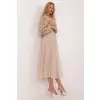 Spódnica Model DHJ-SD-19568.13X Beige - Italy Moda