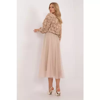 Spódnica Model DHJ-SD-19568.13X Beige - Italy Moda