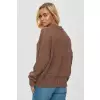 Sweter Damski Model S151 Cappuccino - Makadamia