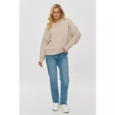 Sweter Damski Model S151 Beige - Makadamia