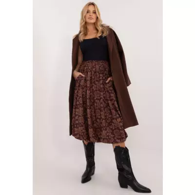 Spódnica Model DHJ-SD-19863-6.96 Brown - Italy Moda