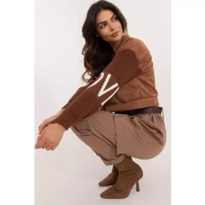 Kurtka Damska Model MI-KR-K5891.31P Brown - Italy Moda