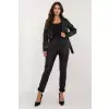 Spodnie Damskie Model DHJ-SP-21557.35 Black - Italy Moda