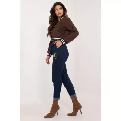 Spodnie Jeansowe Model DHJ-SP-A8521.62P Navy - Italy Moda