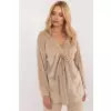 Bluzka Model DHJ-BZ-19902.49P Beige - Italy Moda