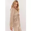 Bluzka Model DHJ-BZ-19902.49P Beige - Italy Moda