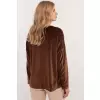 Bluzka Model DHJ-BZ-19916.03P Brown - Italy Moda