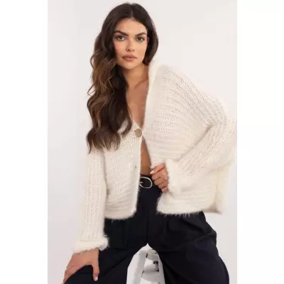 Sweter Damski Model TW-SW-BI-25002.88P Ecru - Och Bella