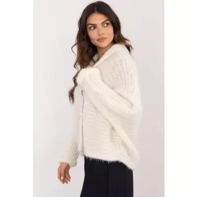 Sweter Damski Model TW-SW-BI-25002.88P Ecru - Och Bella