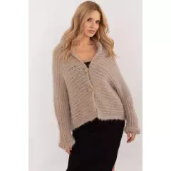 Sweter Damski Model TW-SW-BI-25002.88P Beige - Och Bella