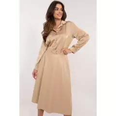 Spódnica Model DHJ-SD-A1997.76 Beige - Italy Moda