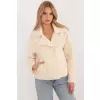 Kurtka Damska Model MI-KR-133.22P Light Beige - Italy Moda