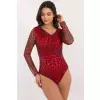 Body Model DHJ-BO-16926-2.70 Red - Italy Moda