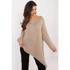 Sweter Damski Model TW-SW-BI-1925.85 Beige - Och Bella