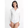 Koszula body K84 White - Nife