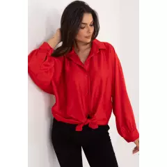 Koszula Damska Model DHJ-KS-16528.34 Red - Italy Moda