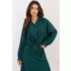 Koszula Damska Model DHJ-KS-16528.34 Dark Green - Italy Moda