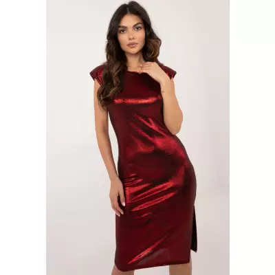 Sukienka Model DHJ-SK-18176.99 Dark Red - Italy Moda