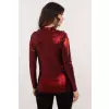 Bluzka Model DHJ-BZ-15268.30 Dark Red - Italy Moda