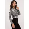 Bluzka Model DHJ-BZ-15268.30 Silver - Italy Moda