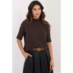 Sweter Damski Model IT-SW-0812.16X Dark Brown - BFG