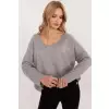 Sweter Damski Model DHJ-SW-17690.21 Grey - Italy Moda