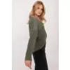 Sweter Damski Model DHJ-SW-17690.21 Khaki - Italy Moda